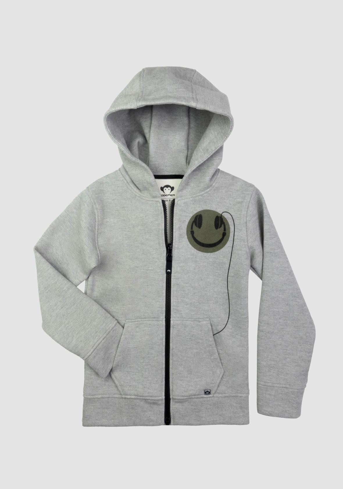 Happy Tunes Hoodie And Olive Tie Dye Empire Sweat Set