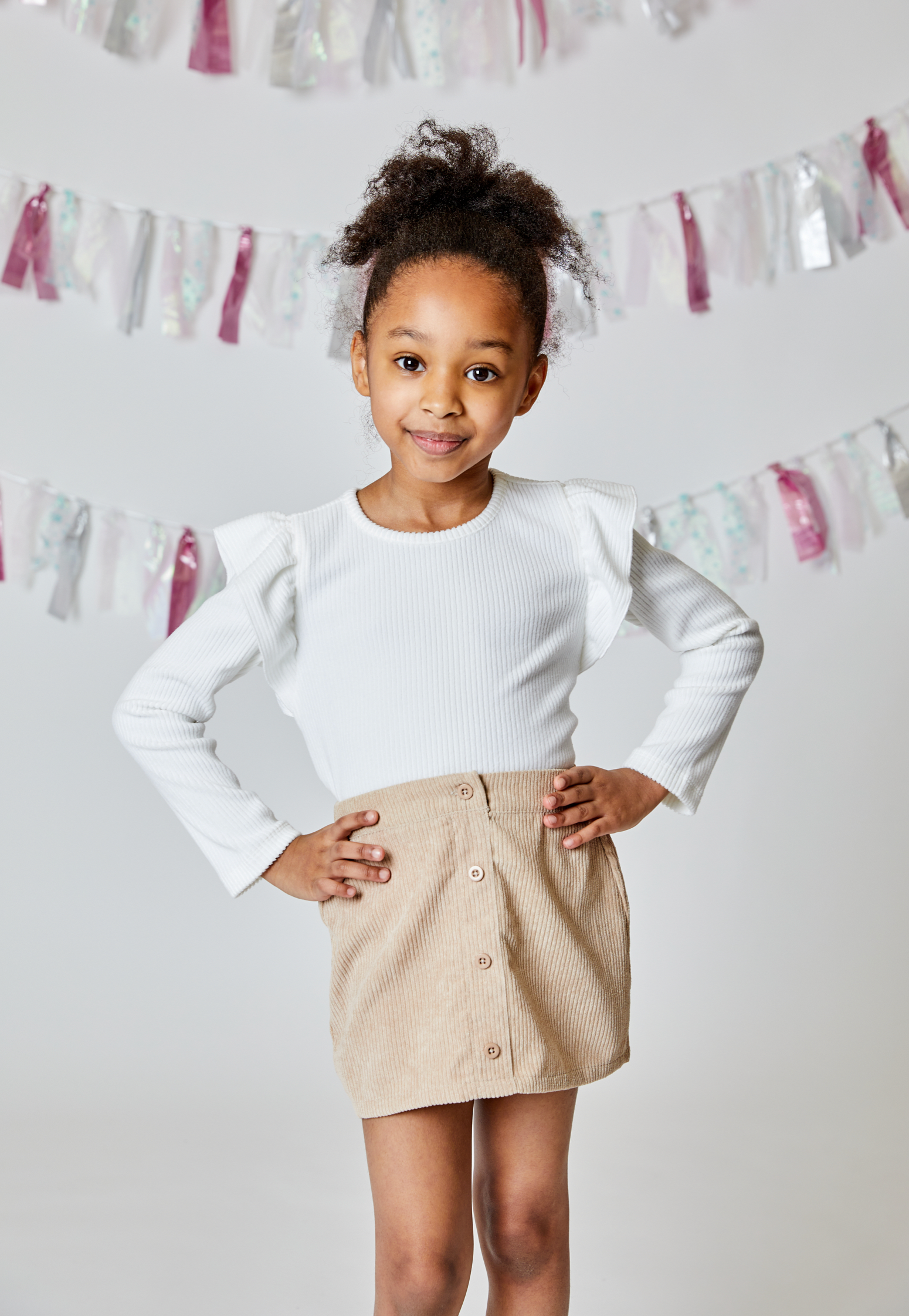 Winter White Puff Sleeve Top