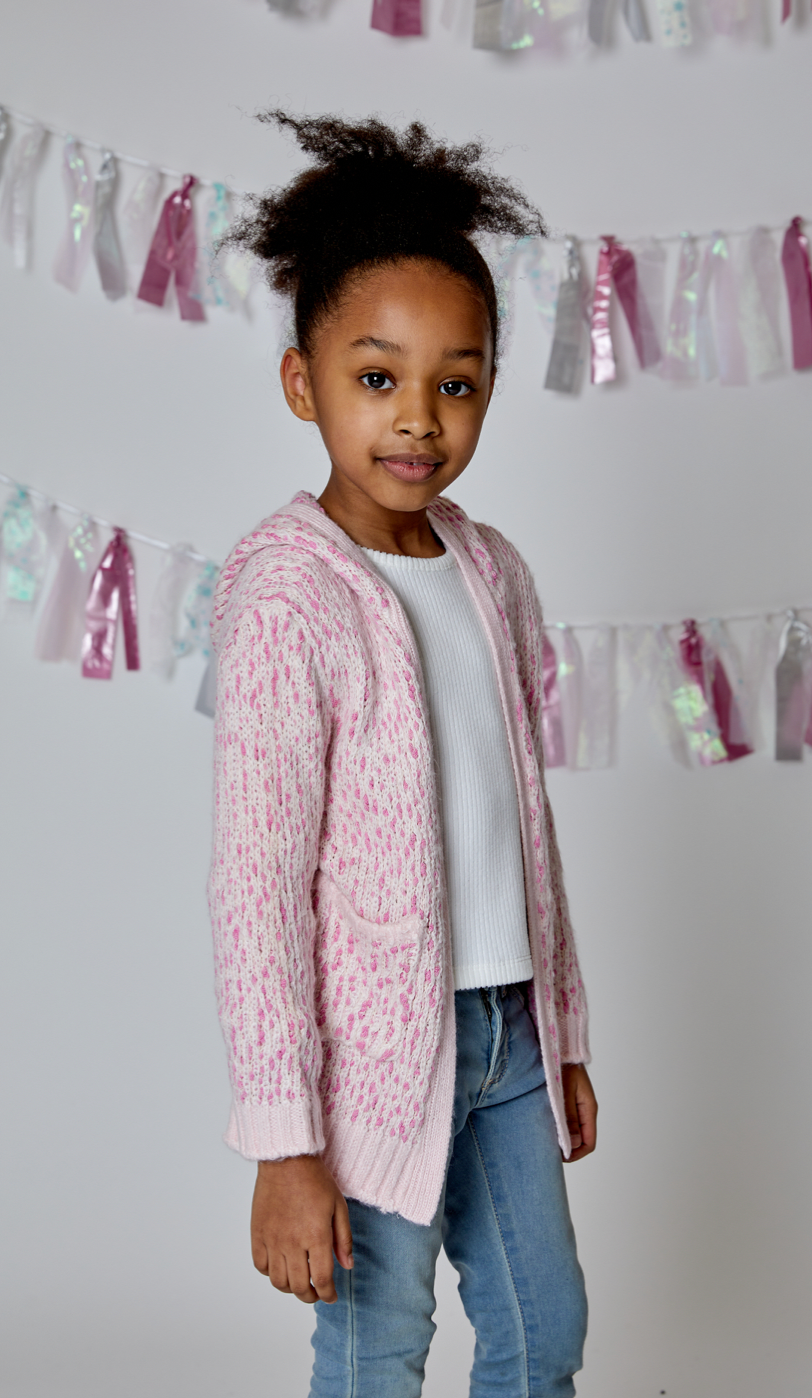 Lemonade Pink Long Cardigan