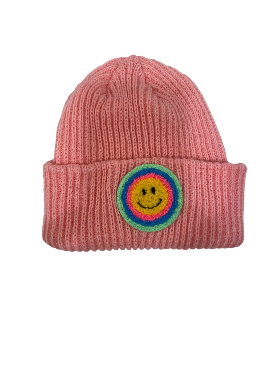 Pink Neon Smile Hat