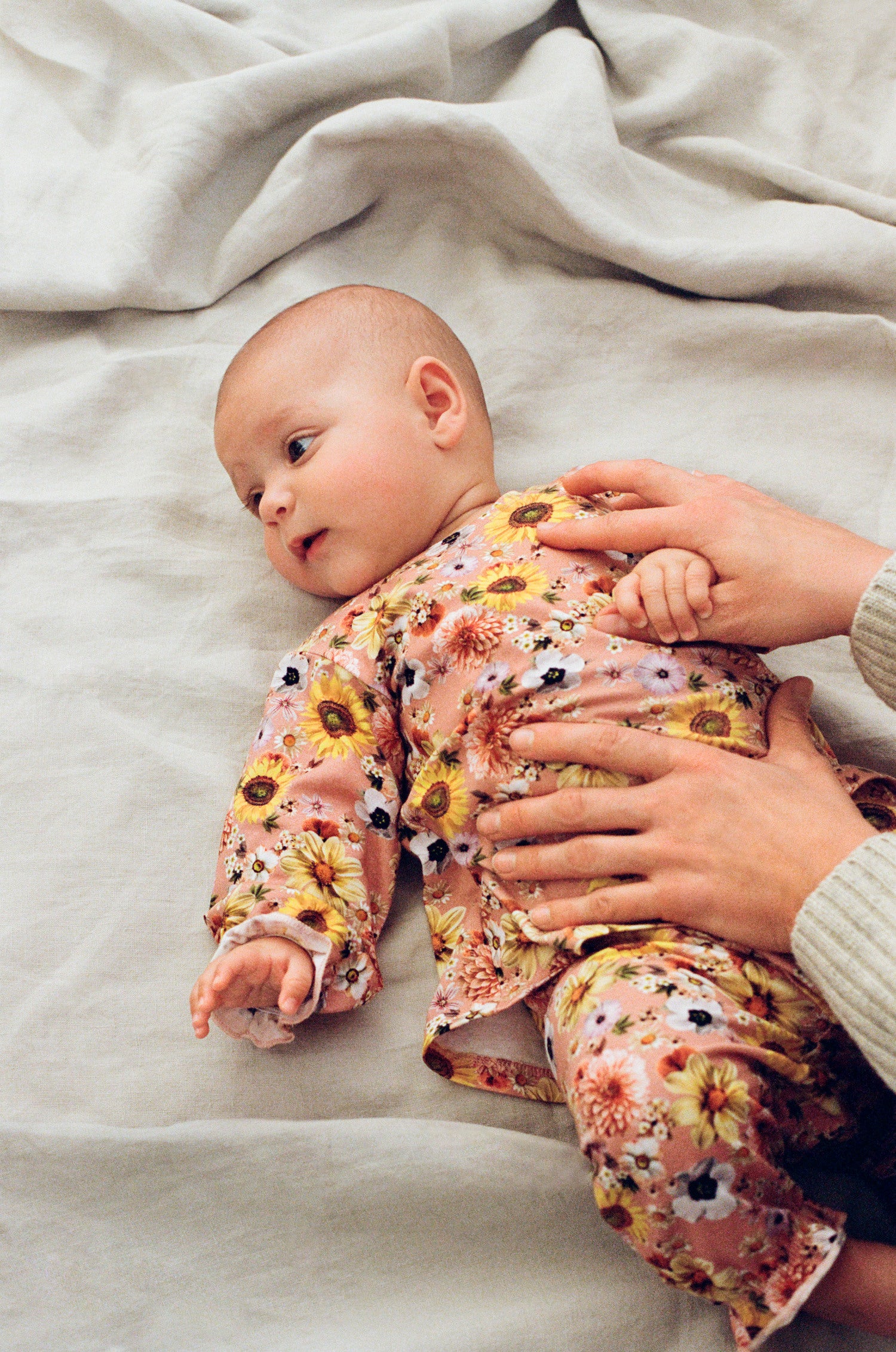 Mini Floral Sweatsuit Set