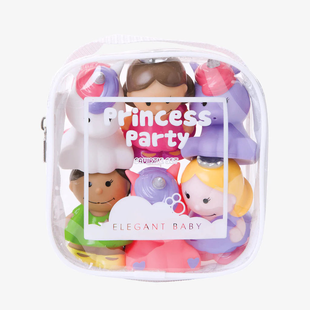 Elegant Baby Princess Party Squirtie Bath Toys