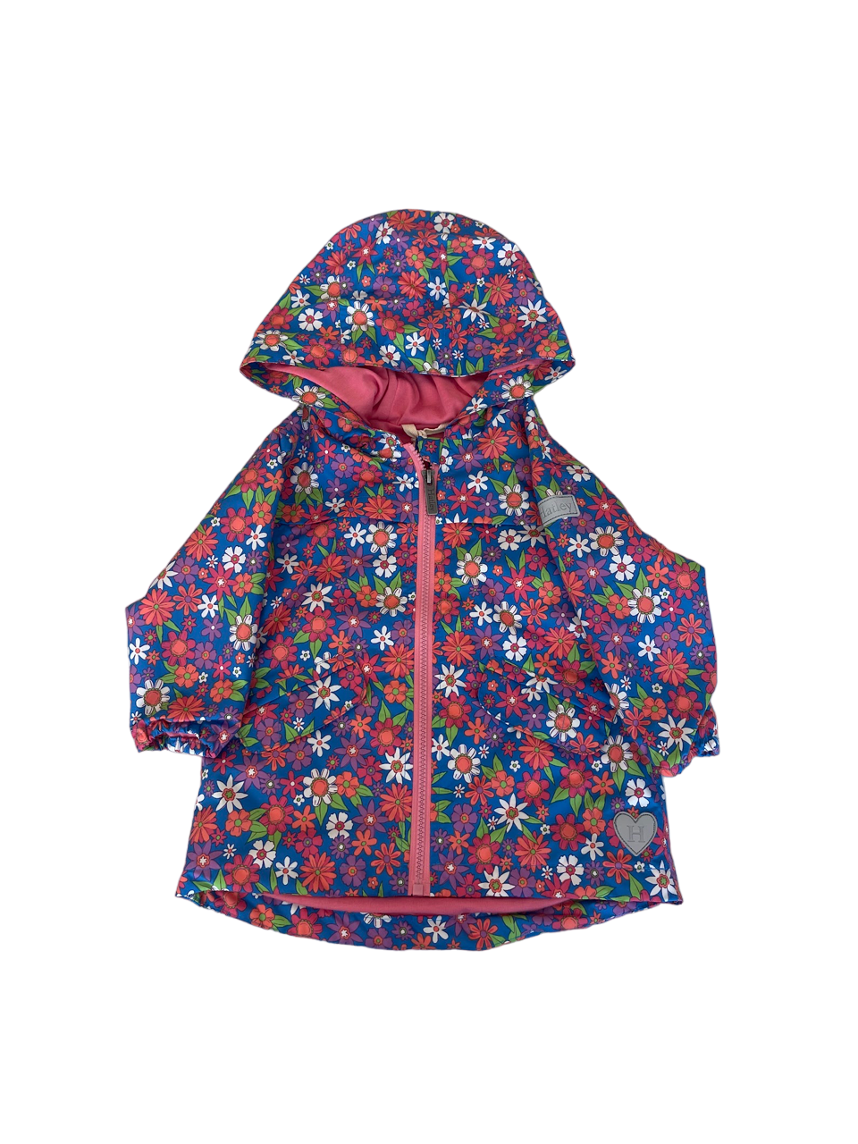Retro Floral Raincoat