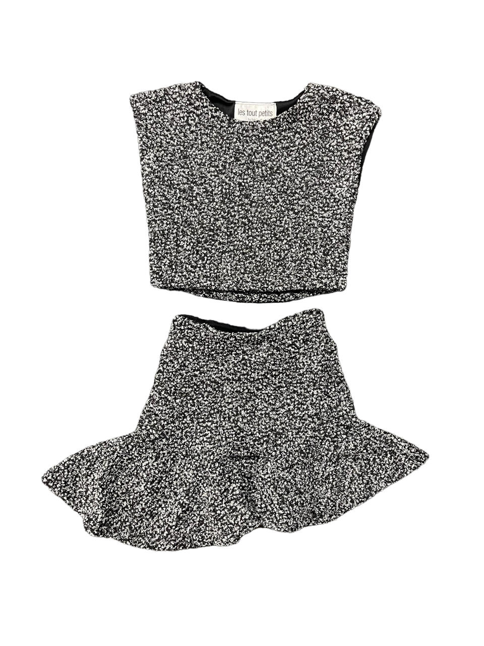 Tweed Skirt Set