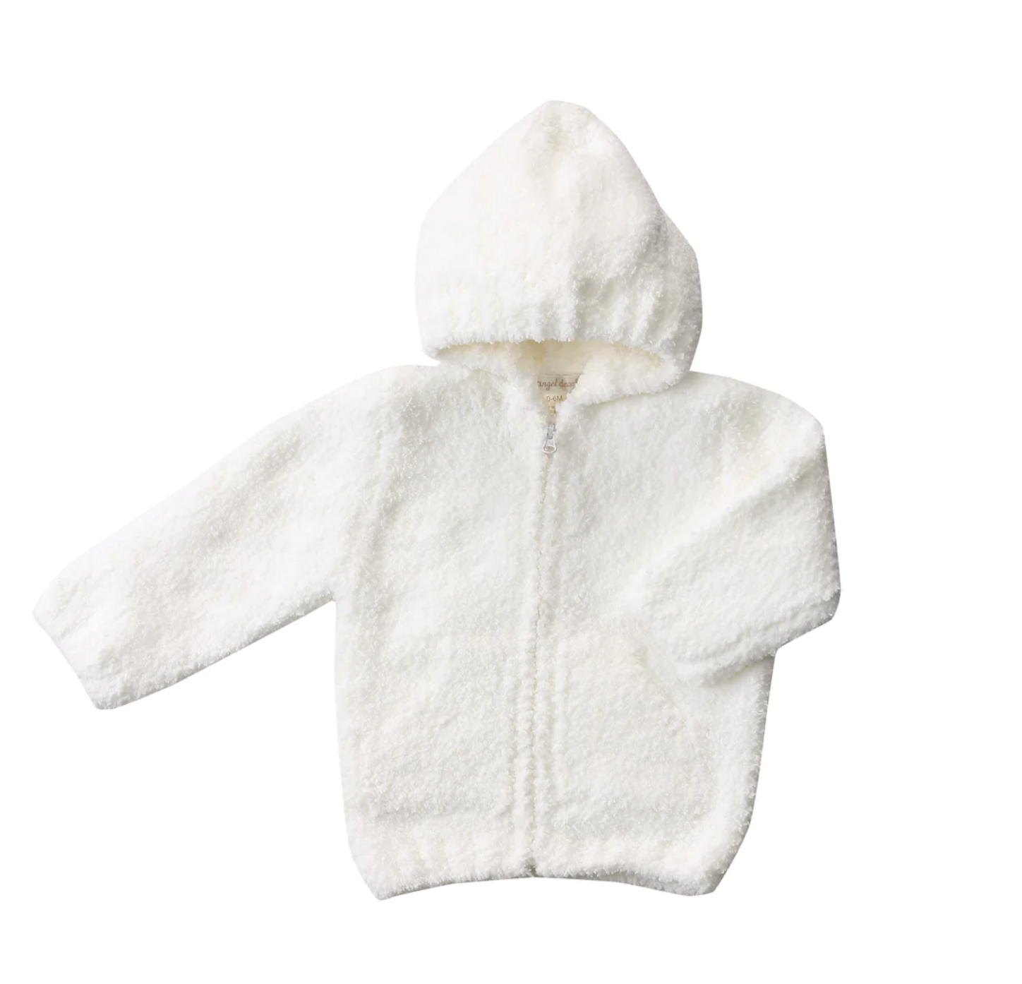 Angel Dear Chenille Hoodie White