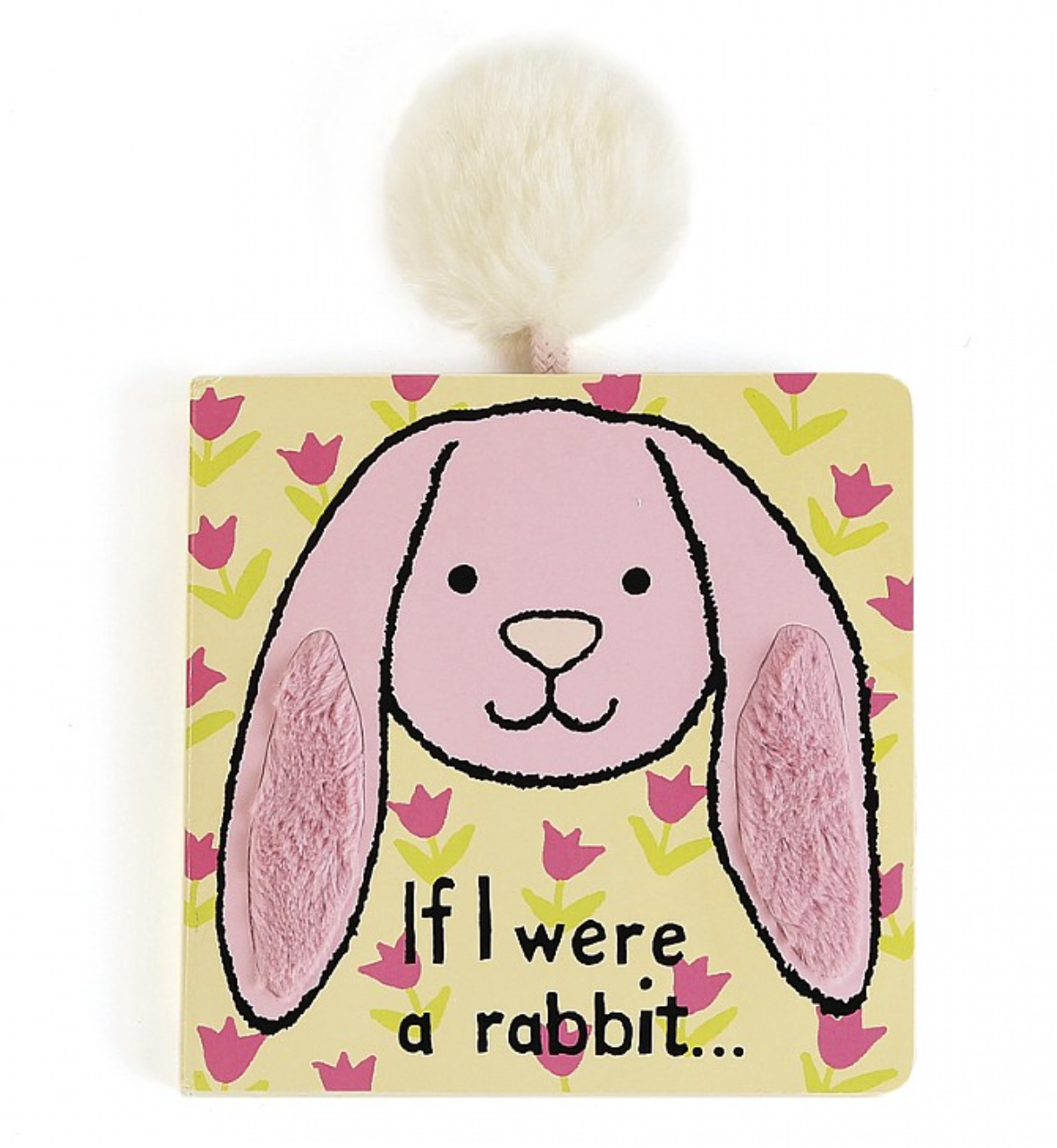 Jellycat If I Were A Rabbit Book Pink