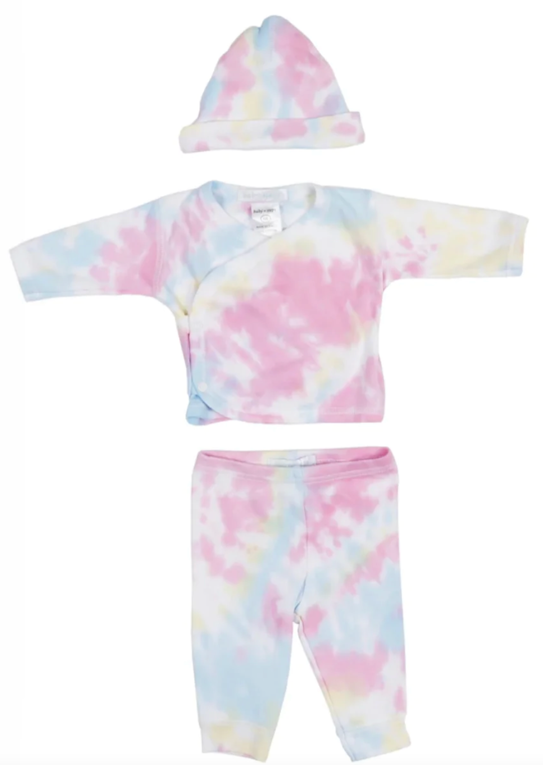 Baby Steps 3pc Set Pink/yellow/blue Tie Dye Regular price