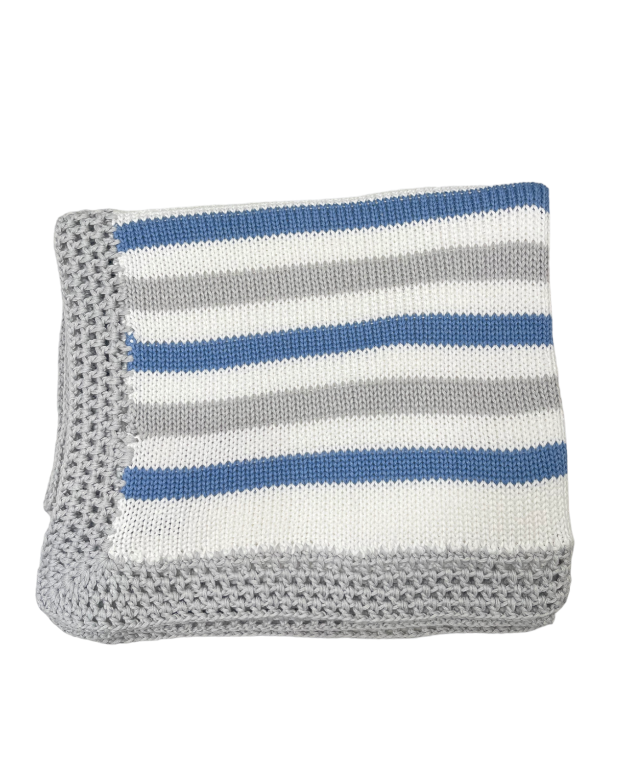 Gita Accessories Color Block Knit Blanket