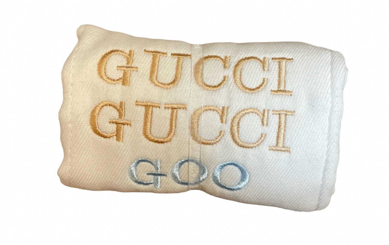 Blue Gucci Gucci Goo Burp Cloth