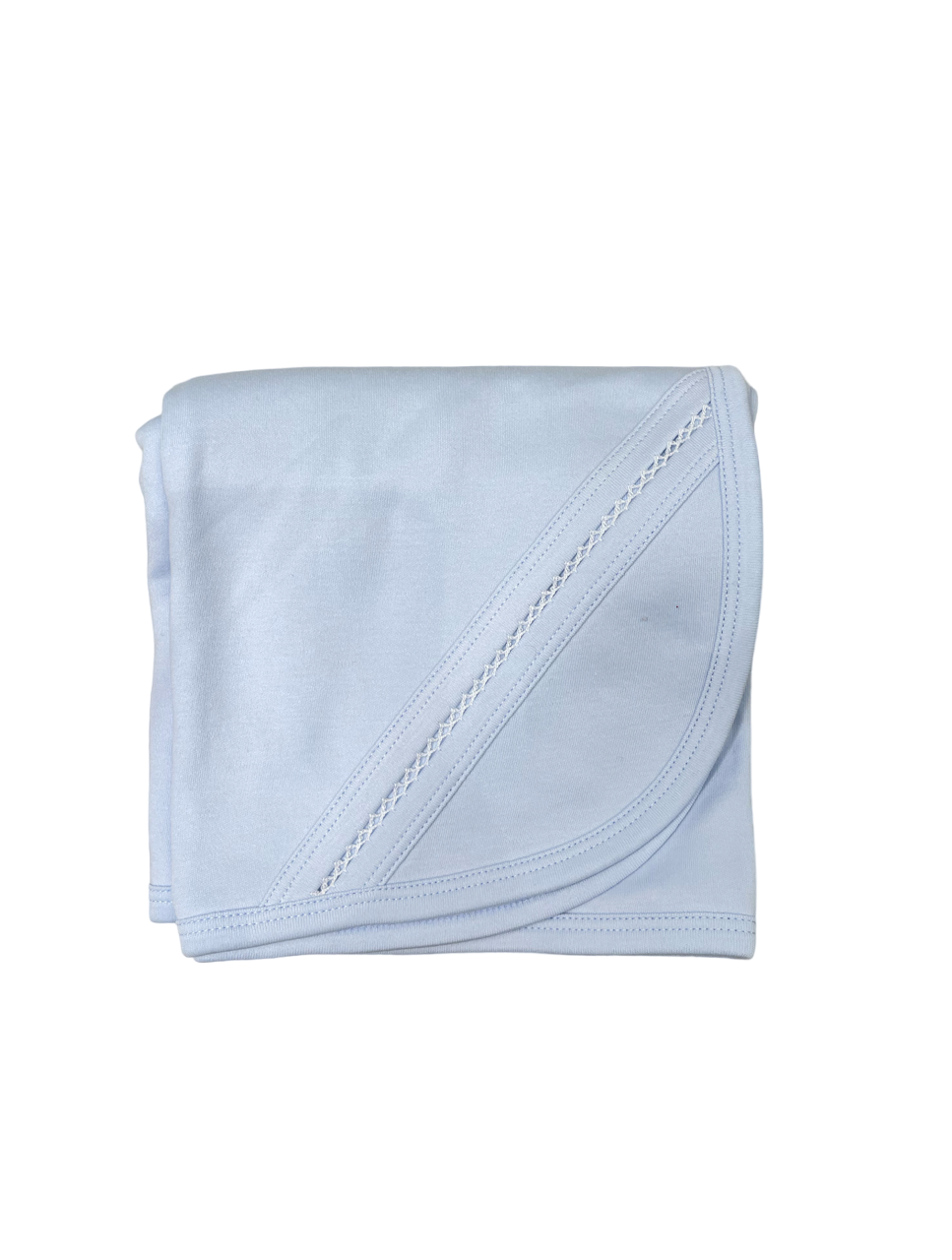 Light Blue With White Trim Take Me Home Blanket