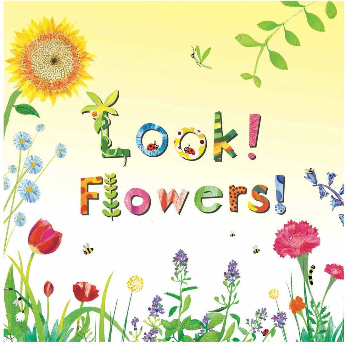 Look Flowers Book