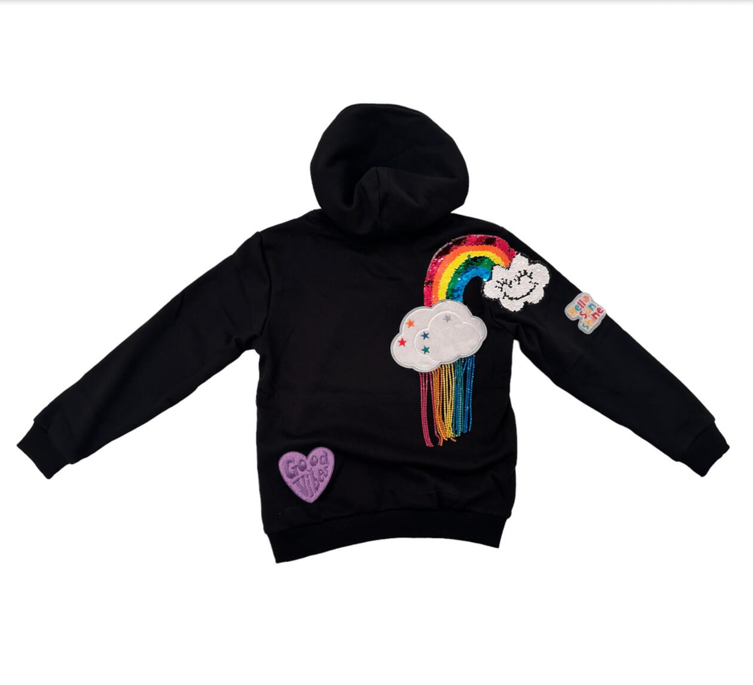 Good Vibes Rainbow Hoodie