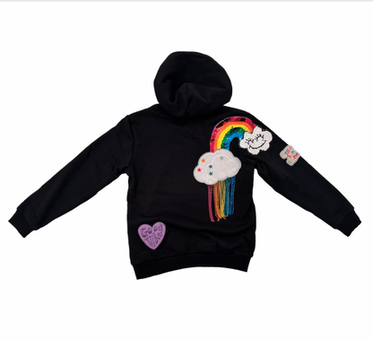 Good Vibes Rainbow Hoodie