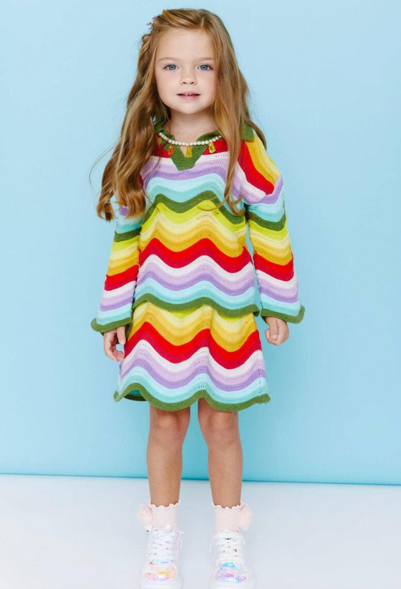 Rainbow Bright Knit Set