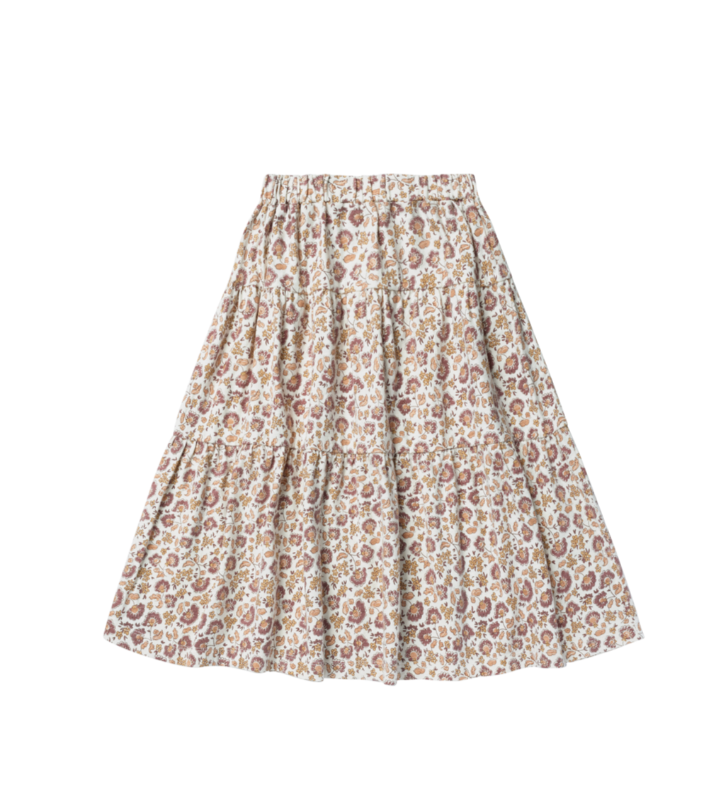 Magnolia Tired Midi Skirt Set