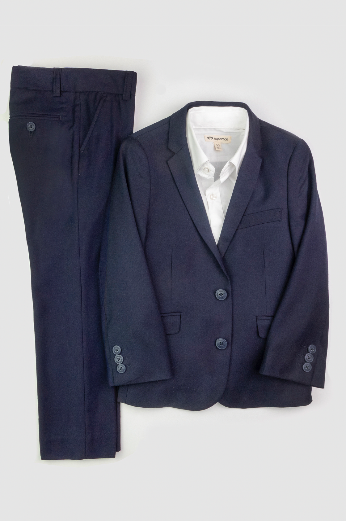 Navy Blue Mod Suit Set