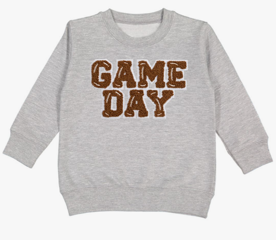 Game Day Grey Pullover