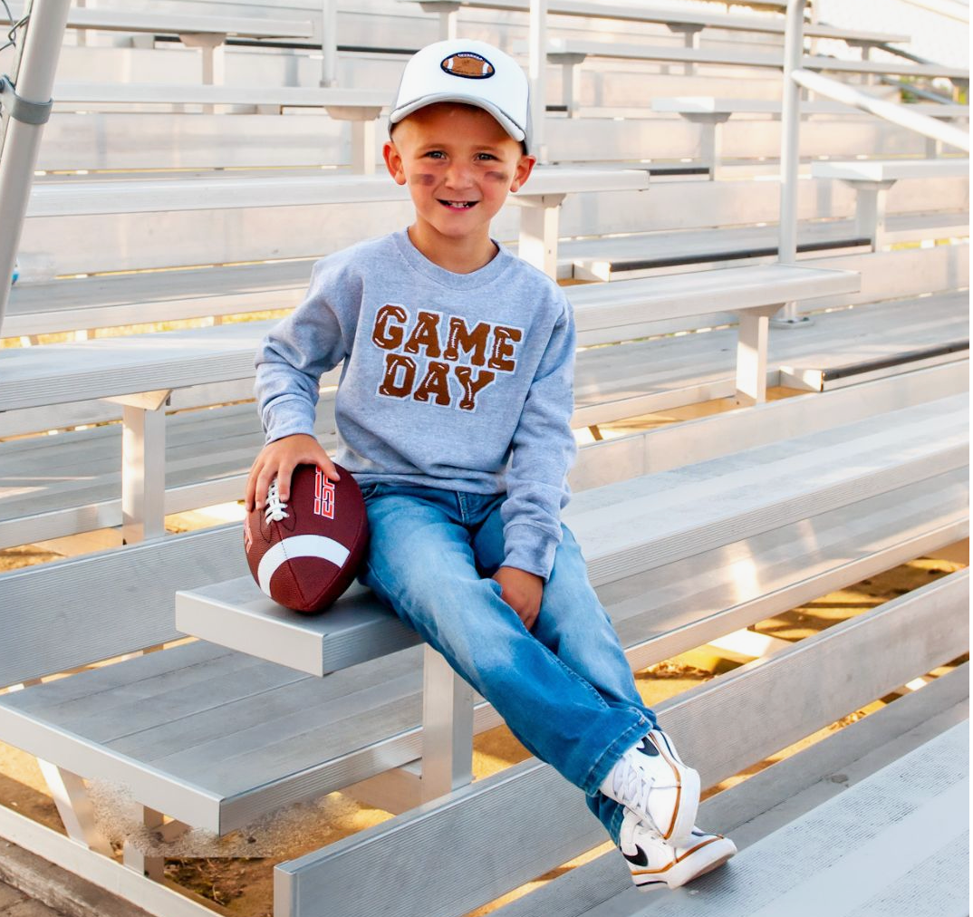 Game Day Grey Pullover